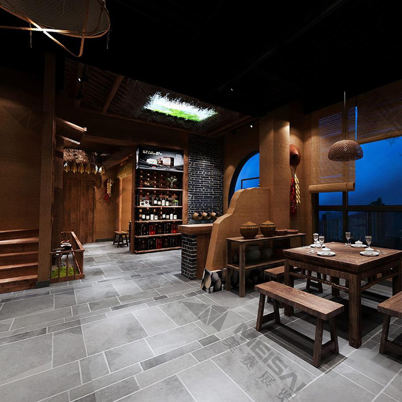 梅花餐飲合肥萬(wàn)達店空間